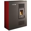 Punto Fuoco STUFA A PELLET SLIM PUNTO FUOCO TINA ROSSO 4 KW