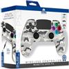 Freaks And Geeks Controller Wireless per Playstation 4 White Camo Freaks And Geeks - 140142C