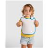 Abbigliamento personalizzate. Bavaglino personalizzabile orlato DUMMY - personalizzate o neutre