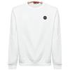 Napapijri Felpa Badge White Heron