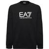 EA7 Felpa Girocollo Visibility In Misto Cotone