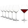 Stölzle Lausitz Calici da Vino Rosso Revolution Set 6 Pezzi, 545 ml - Eleganti Bicchieri Ideali per Borgogna - Cristallo per Massimo Gusto - Resistenti e Lavabili