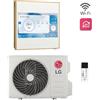 LG Climatizzatore Condizionatore LG Artcool Gallery LCD 12000 Btu A12GA2 R-32 Wi-Fi integrato A++/A+