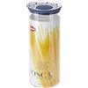 Stefanplast Barattolo Tondo ermetico Linea Tosca, Palace, per Alimenti, Bianco Blu, 2.2 lt, 12x28h cm