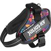 Julius-K9 Pettorina IDC Power, Taglia: XS/Mini-Mini, Mixed Heart - Limited Edition