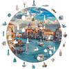 Iconic Puzzles- Paesaggi Naturali Puzzle in Legno, Multicolore, M, 350 PCs, 24VENEZIAM