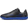 NIKE Vapor 15 Club, Scarpe da Calcio, Black/Chrome-Hyper Royal, 38 EU