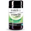 Nutriva Vegan D3 2000ui Integratore Vitaminico 60 Compresse Masticabili