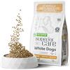Nature's Protection Superior Care White Dogs Cibo Secco Ipoallergenico per Cani Adulti di Taglia Piccola, Agnello e Riso, Riduce le Macchie di Lacrime, 1.5 kg.