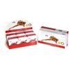Nasara Original Kinesiology Physio Sport Tape: confezione da 6 nastri per lo sport e la medicina, rotolo da 5cm x 5m, rosso