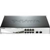 ‎D-Link D-Link DGS-1210-08P 8-Port Gigabit PoE Smart Managed Switch with 2 SFP ports (8