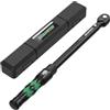 LLAVETOR Chiave Dinamometrica 3/8, Chiave Dinamometrica con Doppia Scala, Regolabile in Due Direzioni con Meccanismo a 72 Denti per La Manutenzione di Motocicli, Biciclette e Auto (20-110 Nm)