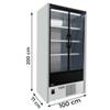 Frigo Murale Salumi, Bibite E Latticini Cervinia Con Porte Battenti -1°C/+5°C Larghezza 100 cm Profondità 71 cm