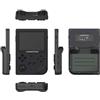 Anbernic RG351V - Console da gioco in stile retrò, con WiFi Online Sparring 64 G, TF Card 2500, schermo IPS da 3,5 pollici, console da gioco portatile (trasparente Black New)