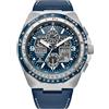 Citizen Orologio Analogico Digitale Eco-Drive Uomo con Cinturino in Pelle JY8148-08L