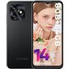 HOTWAV Note 15 Smartphone 2024 Android 14 Cellulare 8GB RAM+64GB ROM/1TB TF 6,6'' HD+,5160mAh 13MP Fotocamera Dual SIM 4G Telefono Cellulare,Ultra Sottile/GPS/Montato Lateralmente Fingerprint/Face ID