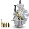 NIBBI Carburatore PWK 26MM, carburatore per moto con Power Jet, adatto per moto da 125 cc-150 cc, Dirt Bike, ATV 4 ruote, Go kart, Honda, Yamaha, Kawasaki,