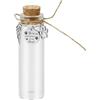Malihome Bottiglia di vetro commemorativa per peli di animali domestici, fiala per ceneri o peli di cane o gatto, regalo di simpatia per la memoria della perdita di animali domestici (1pcs Glass Bottle)
