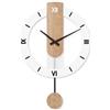 LANMOU Orologio da Parete Moderno Grande con Pendolo, per Casa Elegante