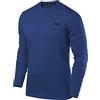 TCA Element Maglia Uomo da Corsa a Manica Lunga - Traspirante a Maniche Lunghe con Tecnologia Quickdry - Blu Acceso, L