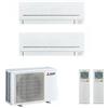 MITSUBISHI Condizionatore dualsplit serie Plus 7000+7000 btu codice prod: MSZ-AP20(20)VGK MXZ-2F33VF3