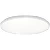 RL LIVE YOUR LIGHT Reality, Plafoniera, Limbus incl. 1 x LED,SMD,34,0 Watt,4000 K,4100 Lm. Plastica, bianco opaco, corpo: plastica, bianco opaco Ø:50,0 cm, H:7,5 cm 4000 K