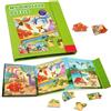 JoyLife Puzzle Per Bambini, Puzzle di Dinosauri per Bambini 3-5, Puzzle Magnetico 4 in 1,3 Puzzle da 17-21-24 Pezzi, Giocattoli Montessori,Puzzle Creativo Regalo per 3 4 5 Anni Ragazza Ragazzo