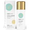 Cosphera Collagen Booster, crema vegana, 50 ml, con acido ialuronico, peptidi e vitamina B3, crema viso contro le rughe, crema antirughe contro le borse lacrimali, occhiaie e rughe