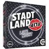Game Factory 646311 City Land Flip Late Night, Il Gioco di Parole Super Veloce per Adulti, per 2-6 Giocatori dai 18 Anni, Gioco da Viaggio nella Pratica Scatola di Cartone