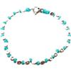 Spadarella Gioielli VLNET ® | Bracciale Spadarella Unisex | Cotone Nautico Turchese | Pepite in Aargento 925 diametro 5 mm | Fatto a Mano in Italia | Lunghezza 17 cm