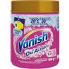 Vanish Oxi Action Multipower Polvere Rosa, Smacchiatore per Capi Colorati, 1 Confezione da 500 g di Smacchiatore per Bucato, Additivo Lavatrice Multiazione senza Candeggina