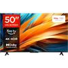 TCL - 50PF650 50-inch TV 4K Ultra HD, HDR TV, Smart LED e Fire TV (Dolby Vision, Dolby Atmos, DTS, HDR 10, Alexa built-in, Airplay2, Miracast)