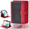 Aroepurt Custodia Compatibile per Mediacom Smartpad Azimut 4 Pro Tablet Cover Custodia Case Rotazione a 360 gradi Angeli Multi-Viewing Custodia in pelle PU Stand Folio Rosso