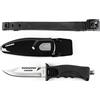 Cressi Skorpion Coltello Subacqueo, Unisex adulto, Nero, Taglia Unica