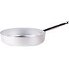 Pentole Agnelli Alluminio ALMA10736 Linea 3mm Casseruola Bassa con 1 Manico, 36 cm, Acciaio