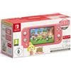 NINTENDO Switch Lite Corallo + Animal Crossing + 12 Mesi NSO