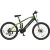 Argento Mountain E-bike Performance Pro, Batteria 468W, Motore Centrale 250W, Cambio Shimano 9 Rapporti, Freni Idraulici, Ruote 27,5