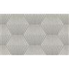 Advantage Livingwalls A.S. Création 382043 - Carta da parati 3D, in tessuto non tessuto, motivo geometrico, per cucina, 10,05 x 0,53 m, colore: Grigio chiaro