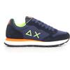 SUN68 Tom Fluo Sneaker - Uomo - Navy Blue