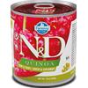Farmina N/D Umido Quinoa Dog Adult Skin Coat Anatra e Cocco 285 Gr Cane