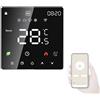 Weytoll Termostato WiFi per riscaldamento ad acqua/caldaia, Weytoll Termostato da parete intelligente WiFi alimentato a 220 V, funzione di programmazione, telecomando APP per telefono