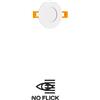 Pannello LED Rotondo 5W, 500lm, no Flickering, Foro Ø69-75mm Bianco Freddo 6.000K