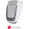 Venitem Mose LS - Sirena autoalimentata con antischiuma-antishock bianco opaco e lampeggiante fumè