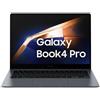 Samsung Notebook Samsung Galaxy Book4 Pro Ultra 7-155H/16GB/512GB SSD/14 Win11Pro/Grigio [NP942XGK-KG2IT]