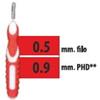 BUDETTA FARMA Srl Cliadent scovolino 5 pezzi 0,9 mm - CLIADENT - 975429806