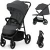 KinderKraft - KinderKraft Passeggino Leggero TRIG 3 Grigio