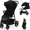 KinderKraft - KinderKraft Passeggino Leggero TRIG 3 Nero