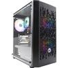 eXtremeBit PC Computer Gaming Assemblato Intel i7-3770 Ram 16GB SSD 480GB Radeon RX 580 8GB GDDR5 Windows 10 Pro