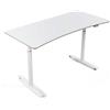 ErgoDesk Xena Desk - Xena Curvo 160x80cm Silver