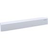 COPERTURA A PARETE GEBERIT 154.335.21.1 IN MATERIALE SINTETICO CROMO LUCIDO